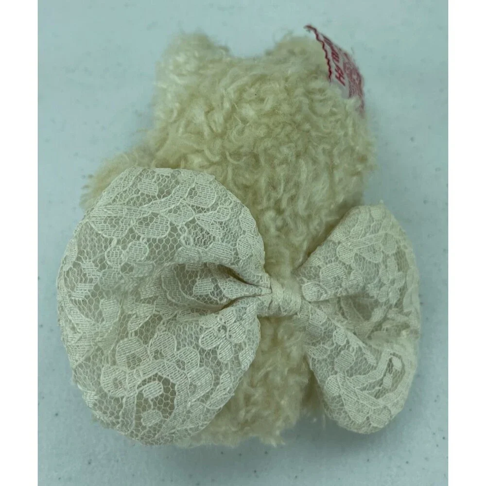 Russ Harmony Bear Plush Lace Wings Stuffed Animal Toy